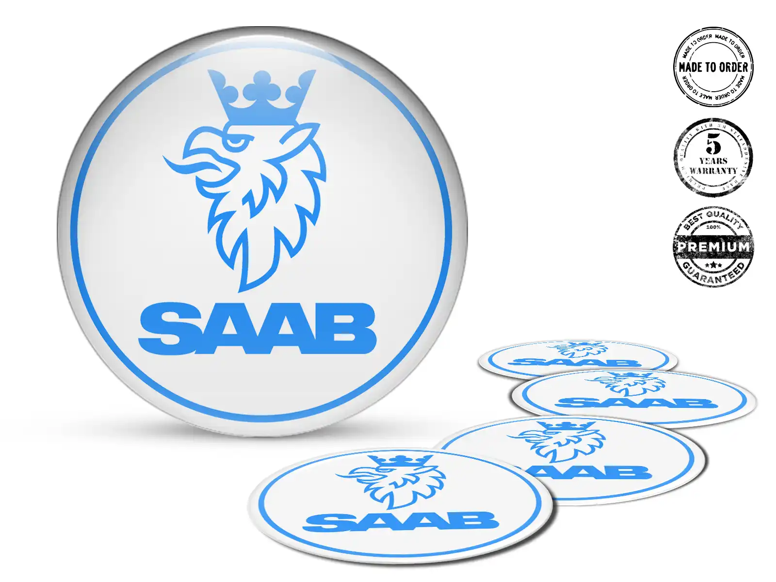 Saab Radembleme Leistung Galactic Surge